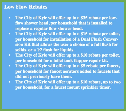 city-of-kyle-kicks-off-water-conservation-rebate-program-kylelife